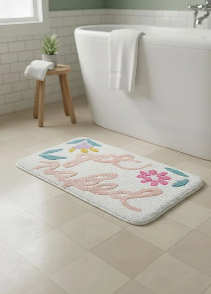 The Mia Get Naked Banyo Paspası 60x100 cm ürün görseli 1