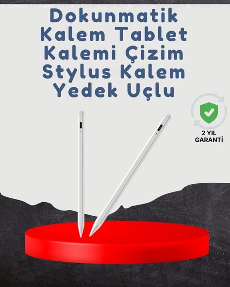 Yüksek Hassasiyetli Eğim Sensörlü Dijital Kalem – Usb-c Hızlı Şarjlı ürün görseli 1