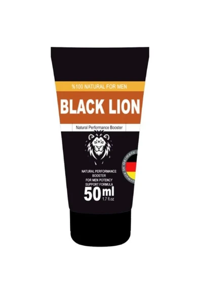 Black Lion Men Booster Cream Erkek Için Sertleştiricili Kremi 50 ml ürün görseli 1