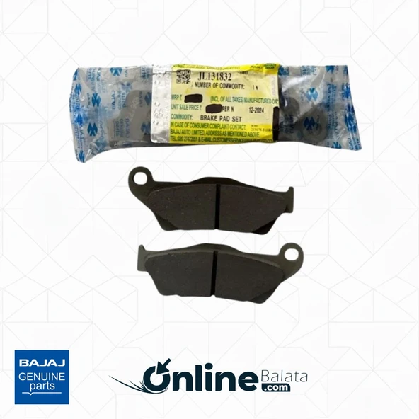 Bajaj Pulsar NS200 RS200 N250 F250 Ön Fren Balatası JL131832 OBBJ021 ürün görseli 1