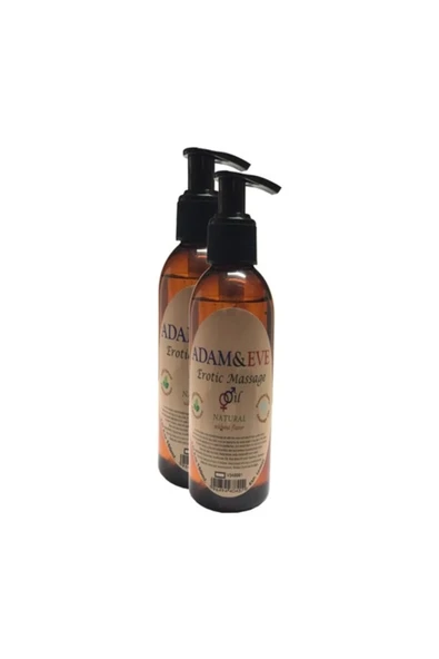 Adam&eerkeklere Kadınlara Özel Sade Vücut Masaj Yağı Pure Edible Massage Oil 125ml 2 Adet ürün görseli 1