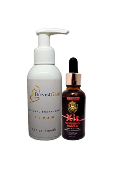 Breast Gain Krem 120 ml + Xir Bay Özel Karışım Içecek 30 ml ürün görseli 1