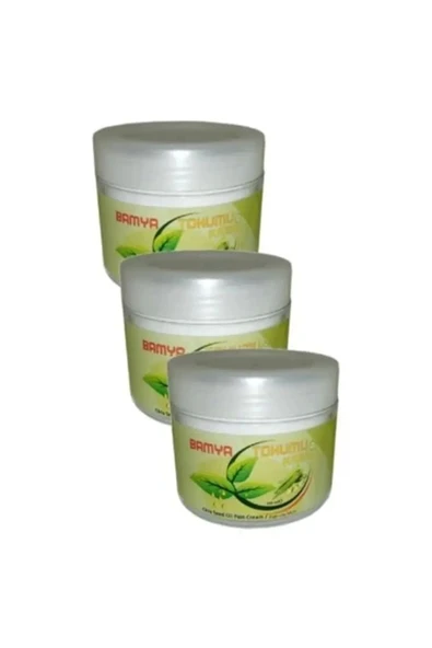 Bamya Tohumu Rahatlatıcı Masaj Bakım Krem 100 ml X 3 ADET ürün görseli 1