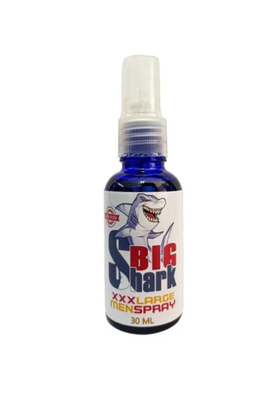 Big Shark Xxl Erkekler Için Kalın Ve Boyutlandırıcı Etki Büyütme Sprayı 30 ml ürün görseli 1