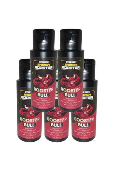 Booster Bull 5li Paket Erkeklere Özel Yüksek Hızlı Aktivasyon Kremi 60 ml - 5 Adet 60 ml ürün görseli 1