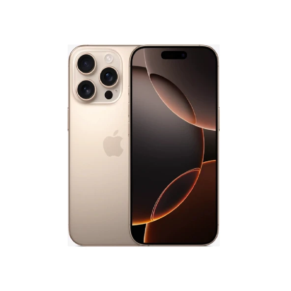 iPhone 16 Pro 128 GB Çöl Titanyum (Yenilenmiş - Mükemmel) ürün görseli 1