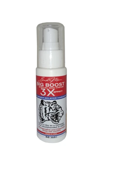Bigboost For Men Erkeklere ozel boyutlandırıcı krem X 1 adet ürün görseli 1