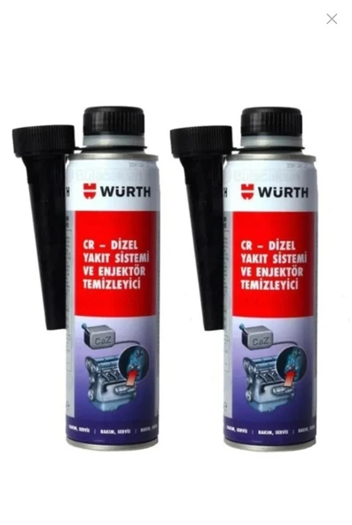 Würth Dizel Yakıt Sistemi Ve Enjektör Temizleyici 300ml 2'li ürün görseli 1