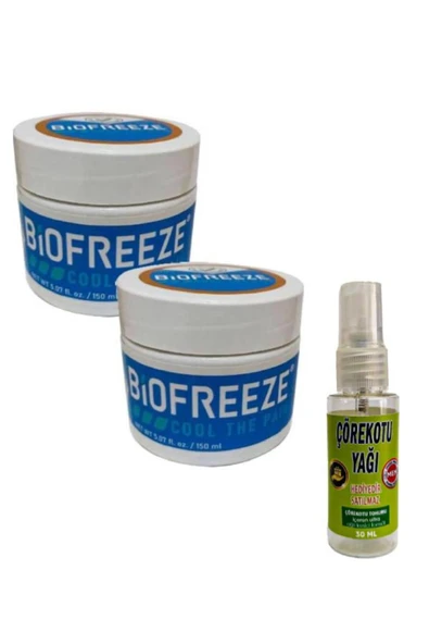 Biofreeze Rahatlatıcı Bakım ve Masaj Kremi 150 mlx2+Çörek Otu Yağı ile ürün görseli 1