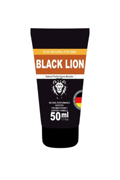 Black Lion Men Booster Cream Erkeklere Özel Sertleştiricili Kremi 50 ml ürün görseli 1
