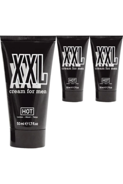 Hotxxl Erkeğe Özel 3 Adet 50 Ml Şekillendirici Krem ürün görseli 1