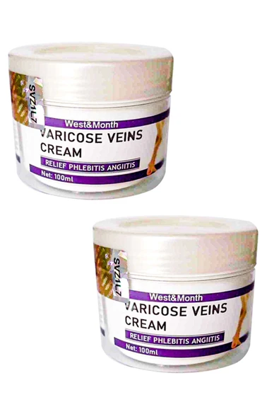 Varix Varicose Veins West&Month Leg Bakım Kremi 100 ml X 2 adet ürün görseli 1