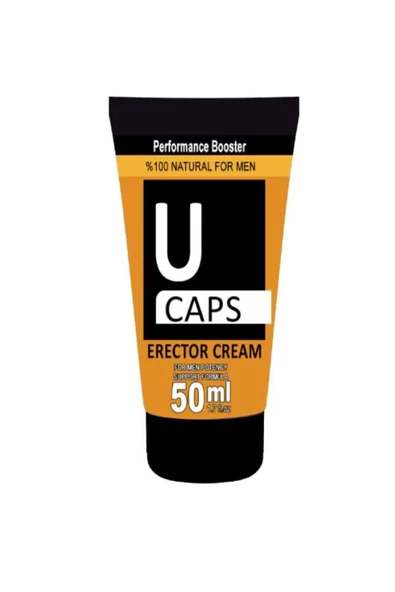 U Caps Erkeklere Hareketlendirici Sekillendirici Masaj Bakım Kremi 50 ml X 1 ürün görseli 1
