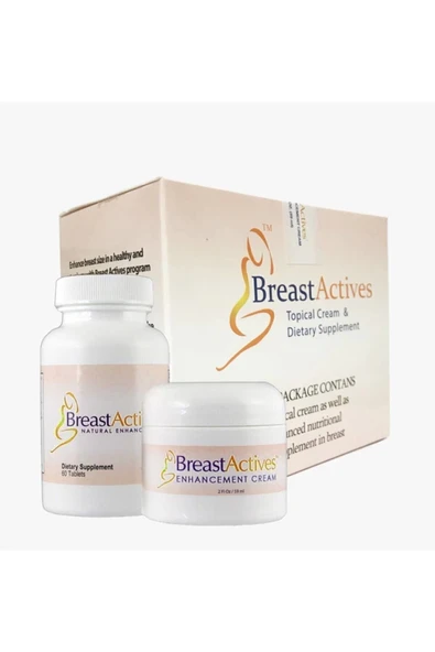Breastactives Göğüs Büyütücû, Dikleştirici, Bakım Seti ürün görseli 1