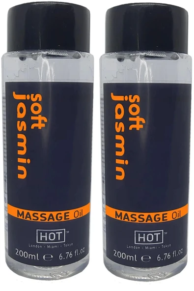 Soft Jasmin Massage Oil 400 ml Aromalı rotik Masaj Yağı X 2 ADET ürün görseli 1