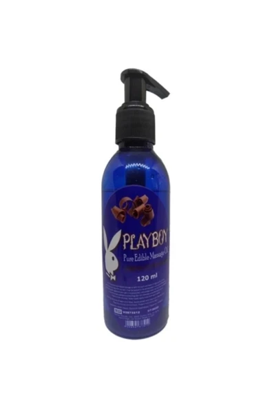 Playboy Pure Edible Massage Oil 120 ml Çikolata Aromalı Masaj Yağı 1 Adet ürün görseli 1