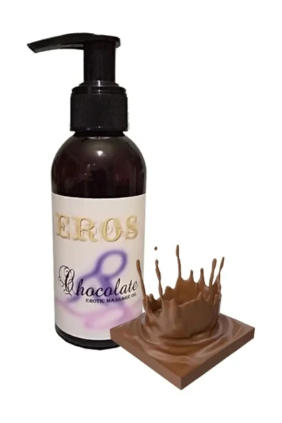 Hologramlı Chocolate rotic Massage Oıl 120 ML Çikolata Kokulu rotik Masaj Yağı ürün görseli 1