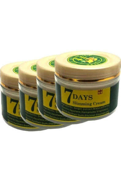 Three Brand 7 Days 4'lü Adet Ginger Miracle Slimming Cream 100 ml ürün görseli 1