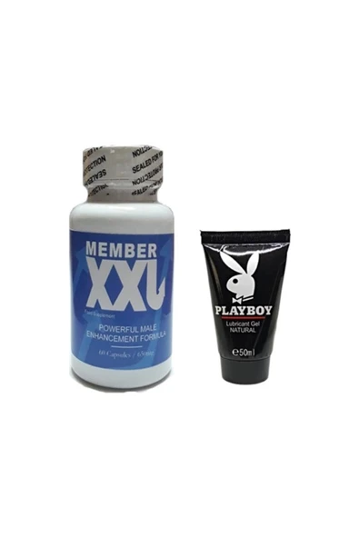 Hintohu Member Xxl Erkeklere Özel 60lı Playboy 50 ml Jel ürün görseli 1