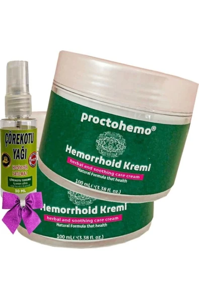 Proctohemo Cream 100 Ml X 2 Adet + Çörek Otu Yağı 30 Ml ürün görseli 1