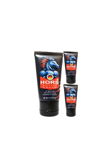 Hors Active Cream 50 ml Erkek Özel Zaman ve Katılık 3 Adet ürün görseli 1