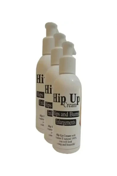 Hip Up Kalça Bakım Şekillendirici Kremi 120 ml - Hip Up Care Shaping Cream 120 ml X 3 ADET ürün görseli 1
