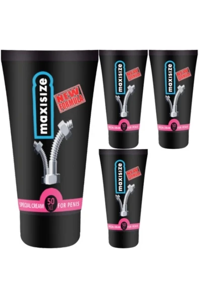 Maxsize Maxi Size Cream 4 Adet Erkeğe Özel 50 Ml Şekillendirici Canlandırıcı Krem ürün görseli 1