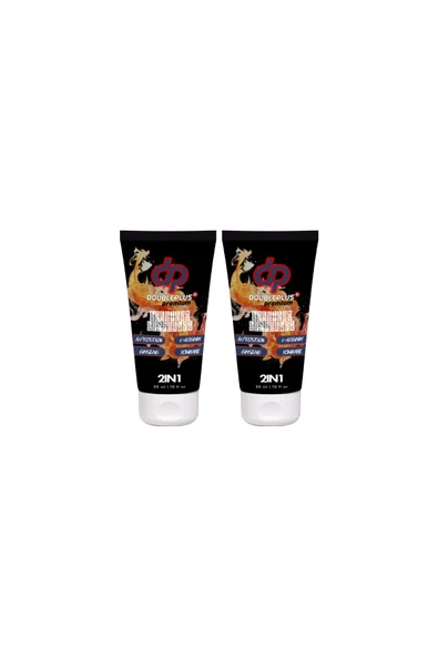 Doupleplus Erkekler Premium için Sertleştirmeli Masaj ve Bakım Jeli 50 ml x 2 adet ürün görseli 1