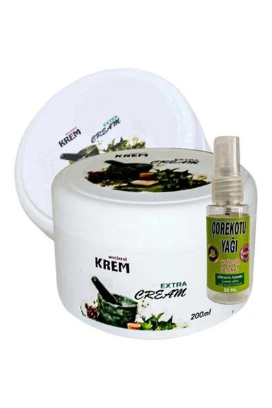 Mucizevi Krem 2li Bölgesel Bakım Relax Kremi 125 ml + Yanında Hediye 30 ml Çörek Otu Yağı ürün görseli 1