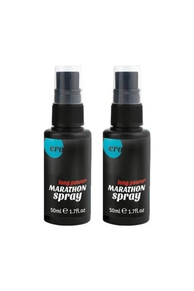 Ero Marathon Erkeklere Daha Uzun Süre Sprey 50 ml  2 Adet ürün görseli 1