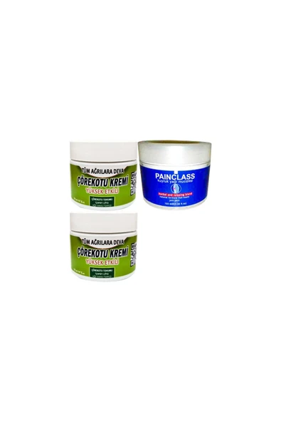 Çörek Otu Kremi Orta Boy  2 x 100 ml - Painclass Kuıyruk Yağı Kremi 1 x 100 ml ürün görseli 1