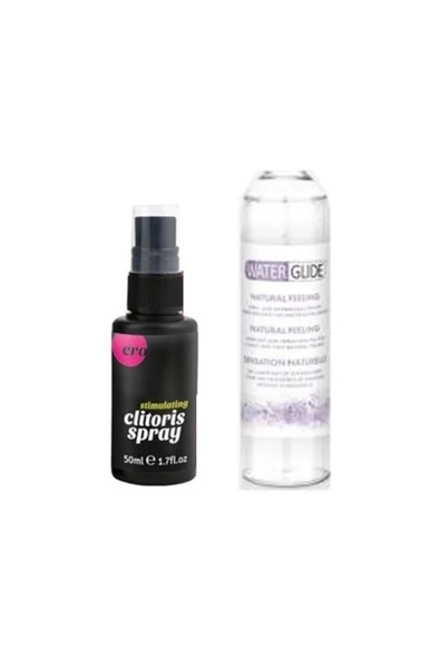 Ero Clitoris Kadınlara Özel Sprey 50 Ml+Waterglide Lubricant 400ML ürün görseli 1