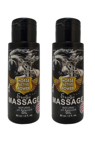 Hors Active Power Rahatlatıcı Vücut Bakım Masaj Yağı 60 ml 2 Adet ürün görseli 1