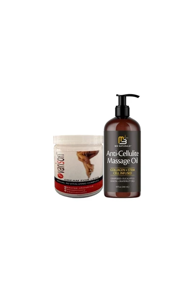 Varison 200 ml Varislere Son Kremi + Anti-Cellulite Massage Oil Selülitlere Karşı 240 ml Masaj Yağı ürün görseli 1