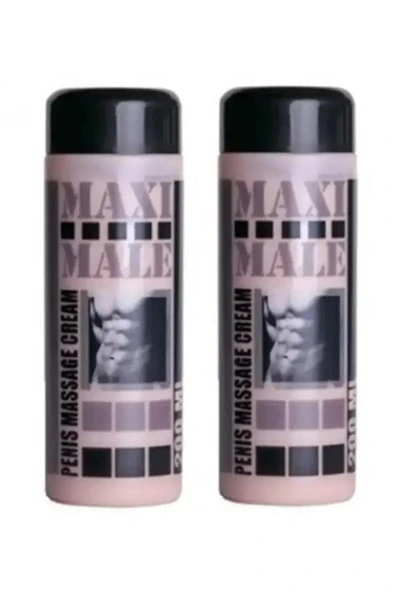 Maxi Male Cream Erkekler Için Özel Bölge Büyütme Losyonu 200 ml X 2 Adet ürün görseli 1