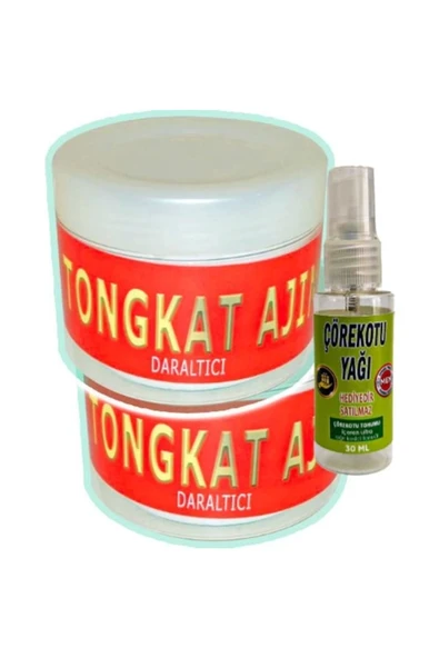 Tongkat Ajimat Madura 2ad 100 Ml Wagına Pres Şekilleme Kremi + Yanında 30 Ml Çörek Otu Yağı ürün görseli 1