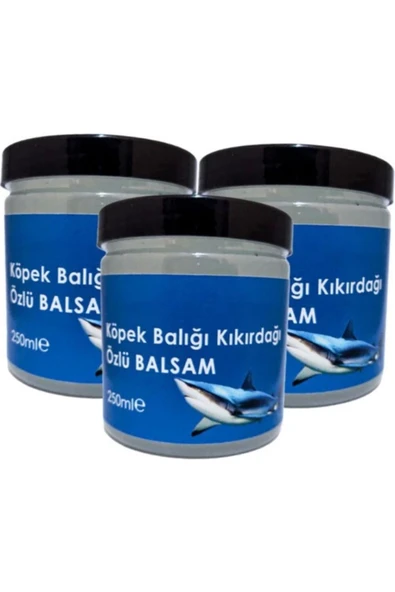 Mucizevi Köpekbalığı Kremi  250 ml 3 Tane Birden ürün görseli 1