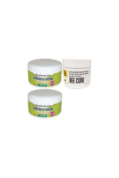 Çörek Otu Kremi Büyük XL Boy 2x200 ml+ Bee Cure 150 ml Krem ürün görseli 1