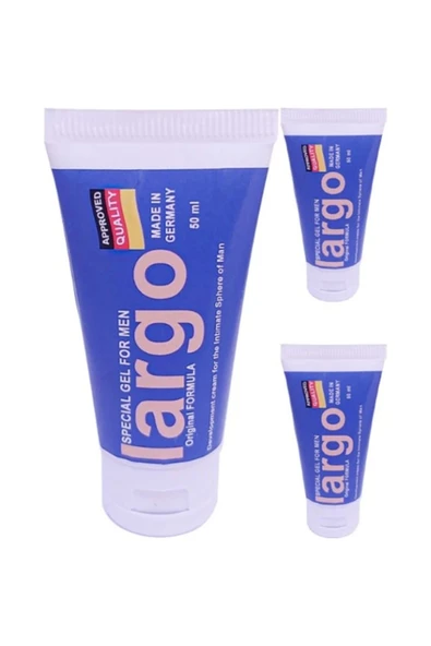 Largo Xxl Cream 3 Adet 60 ml Erkeklere Özel En Boy Çap Boyut Şekillendirici Krem ürün görseli 1