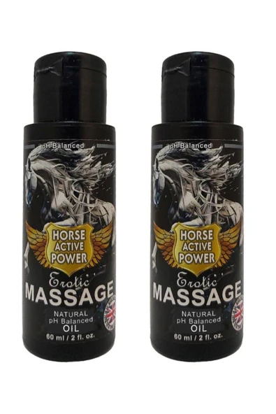 Hors Active Power Rahatlatıcı Fantezili Etkilerde Vücut Masaj Yağı 60 ml 2 Adet ürün görseli 1
