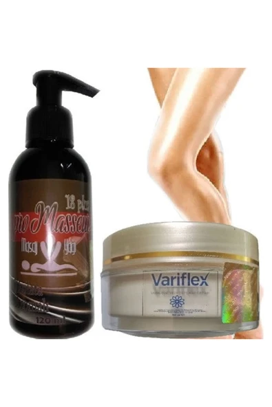 Promasseur Plus Çikolata Aromalı Masaj Yağı-Variflex Krem ile ürün görseli 1
