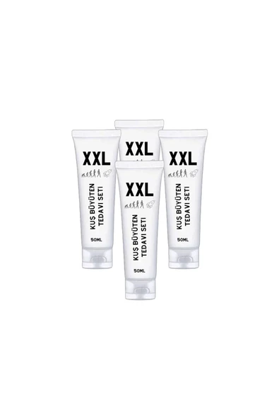 Kuş Büüyütücü XXLCream Men Enlarger 4lü adet x 50 ml Erkeklere Özel Boyut Kremi ürün görseli 1