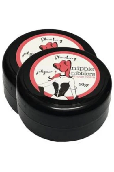 Hintohu Nipple Nibblers Tingle Balm Strawberry Flavored 50ML Çilekli Göğüs Bakım Kremi 2 Adet ürün görseli 1