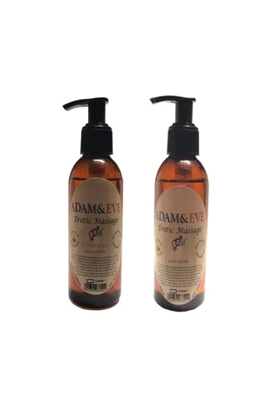 Hintohu Rekze Erkeklere Kadınlara Çilek Vanilya Aromalı Masaj Yağı Massage Oil 125ml ürün görseli 1