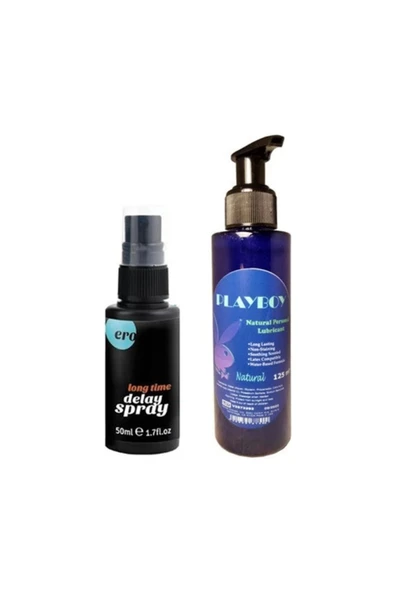 Mucizevi Ero Long Time Spray For Men 50ML Erkeklere Özel Sprey + Mucizevi 125ML Lubricant Gel ürün görseli 1