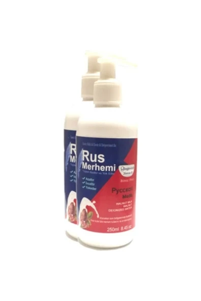 Olegovich Medicine Rus Merhemi Tüy Dökücü Azaltıcı Krem Merhem 250 Ml 2 Adet - ürün görseli 1
