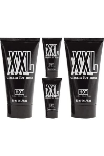 Hotxxl Erkeğe Özel 50 ml 4 Adet Şekillendirici Krem ürün görseli 1