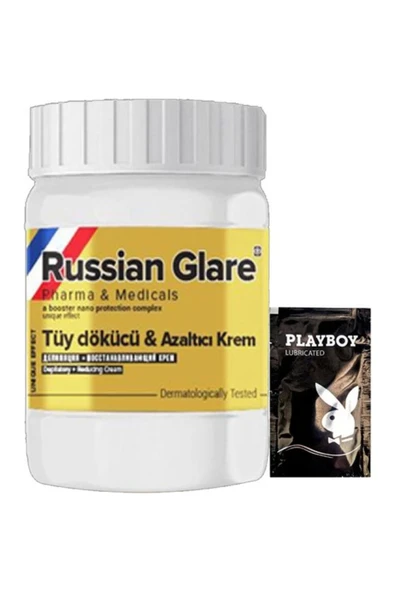Rusian Glare Nano 50 Ml  Rus Merhemi Tüy Kremi+ Yanında Jel ürün görseli 1