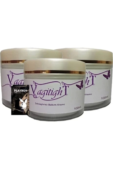 Vagitight 100 ml 3x Adet Kadınlara Özel Vajinal Daralma Kremi + 1 Adet Jel Hediyeli ürün görseli 1
