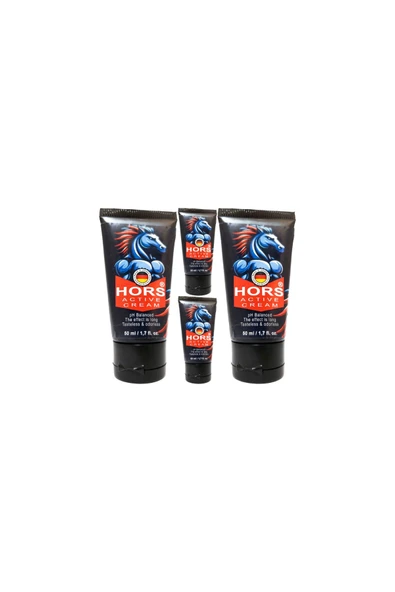 Hors Active Cream 50 ml Erkek Özel Zaman ve Katılık 4 Adet ürün görseli 1